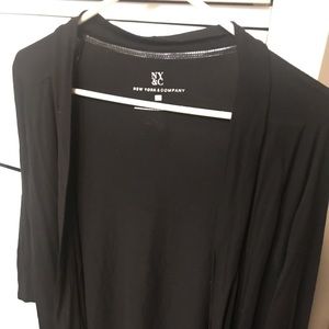 Black light weight cardigan/cover